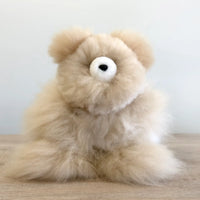 10" Small Alpaca Stuffed Animal - Bear