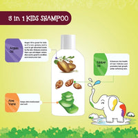 3 in 1 Shampoo, Conditioner + Body Wash | 16 oz