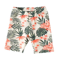 Lola & Taylor - Girls Bike Shorts - Tropical Days