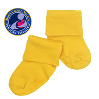 Babysoy Modern Stay on Socks Sunshine