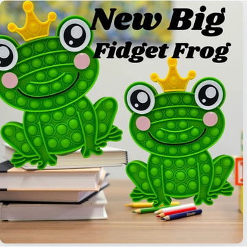 Big Size Frog Fidget Bubble Pop Fidget Toys