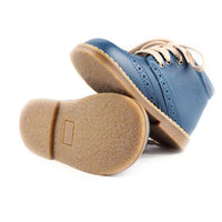 Children's blue leather boots 2