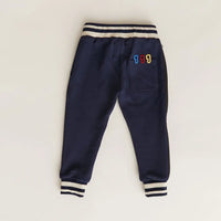 Dark Blue Pocket Bottom Back Side