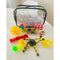 Fidget toy kit with Black pouch