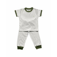 Green Dotted Kids Pajamas