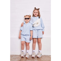 Mini waffle shorts Medium