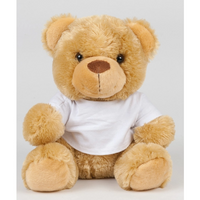 Mumbles Bear In a T-Shirt Brown