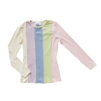 Ribbed Paneled Shirt