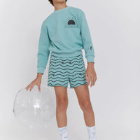 Sage Sun Logo Shorts