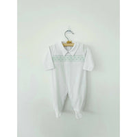 Smock Green Dotted Playsuit