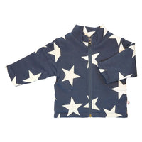 Star Cozy Bomber Jacket Indigo