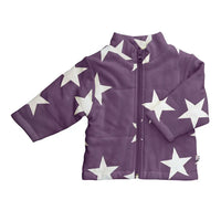 Star Cozy Bomber Jacket Wineberry