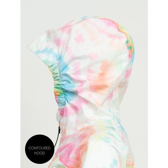 10K Packaway Rainshell - Rainbow Tie Dye 4