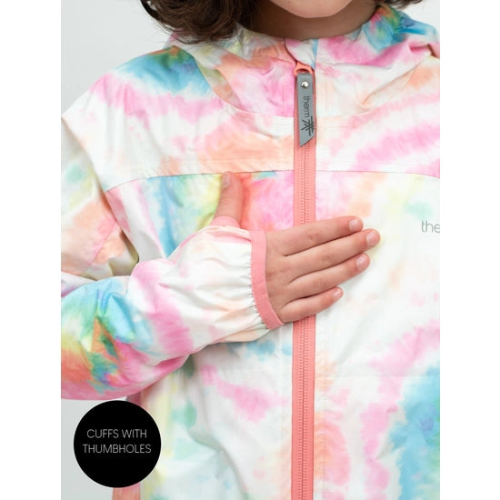 10K Packaway Rainshell - Rainbow Tie Dye 5