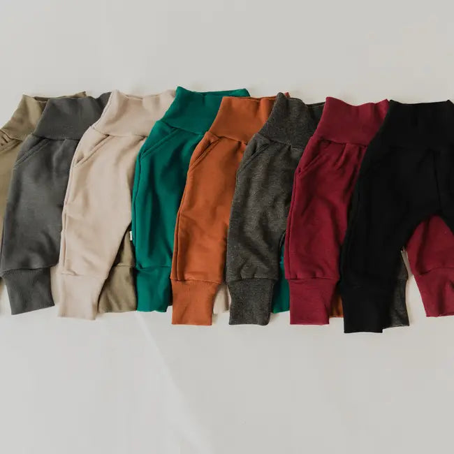 F21: Baby Boy's Fleece Sweatpants in Steel Gray Colors