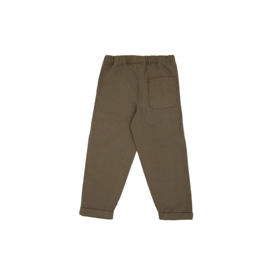 Khaki straight-cut chinos Baack