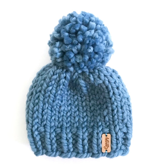 Monarch Beanie - Kids and Baby Knit Pom Pom Hat