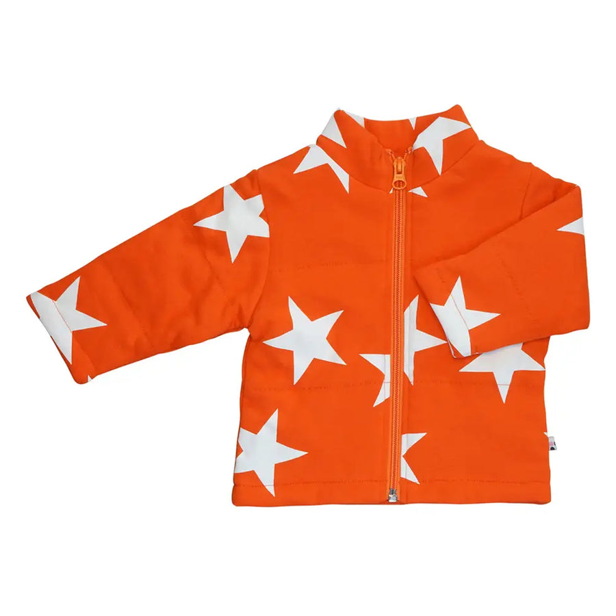 Star Cozy Bomber Jacket Persimmon 
